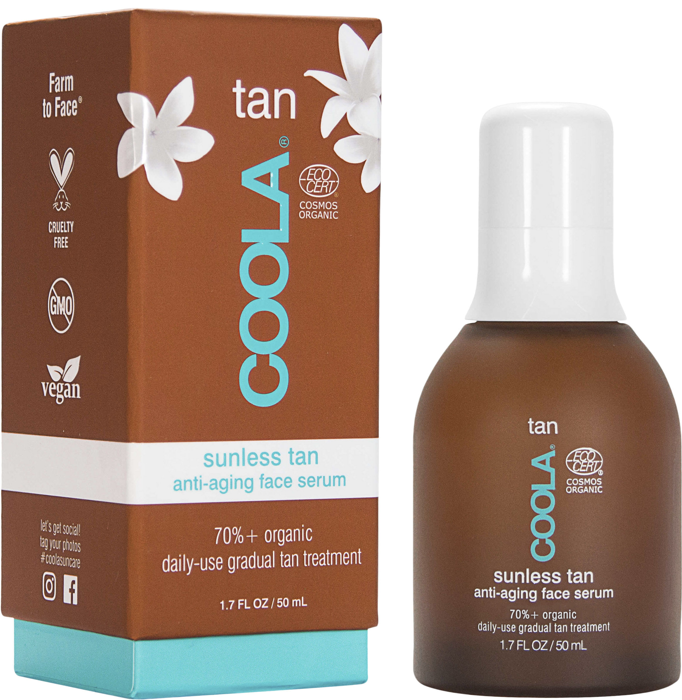 Organic Tan Anti-Aging Face Serum 50 ml.