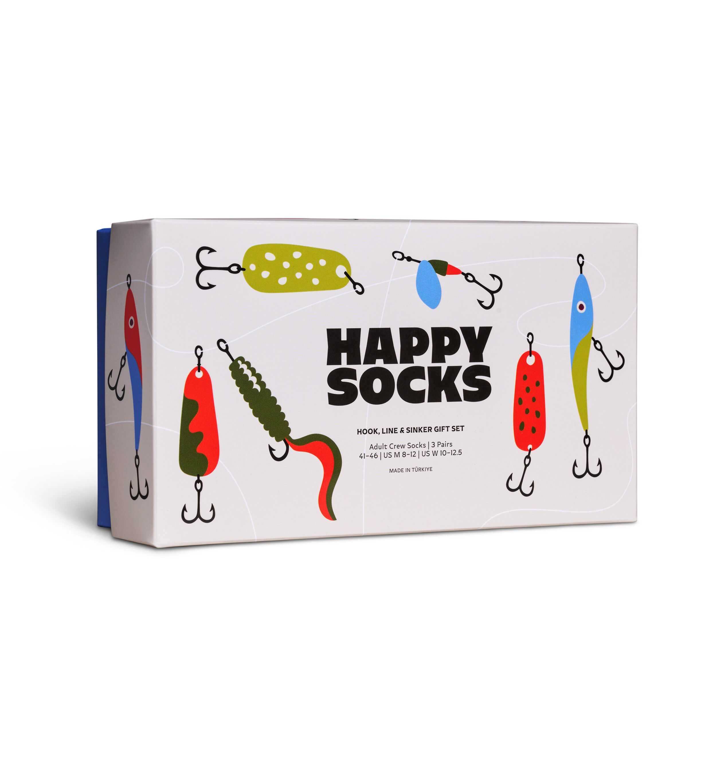 3-Pack Hook, Line, Sinker Socks Gift Set