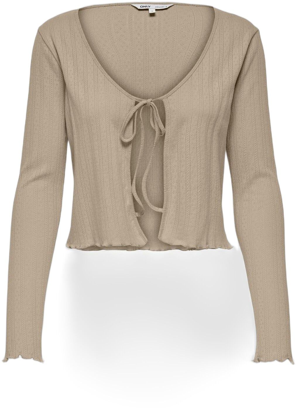 ONLCARLOTTA L/S STRING CARDIGAN JRS