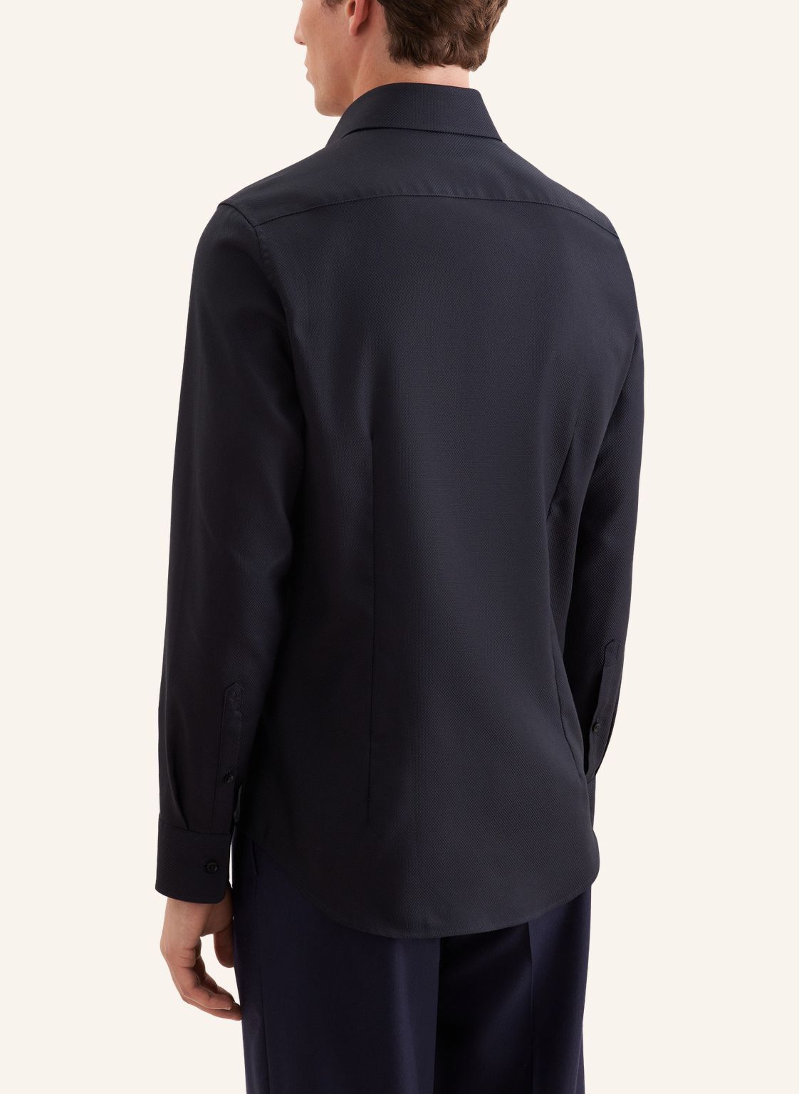 Business shirt Slim 1/1 Kent-Collar Structure