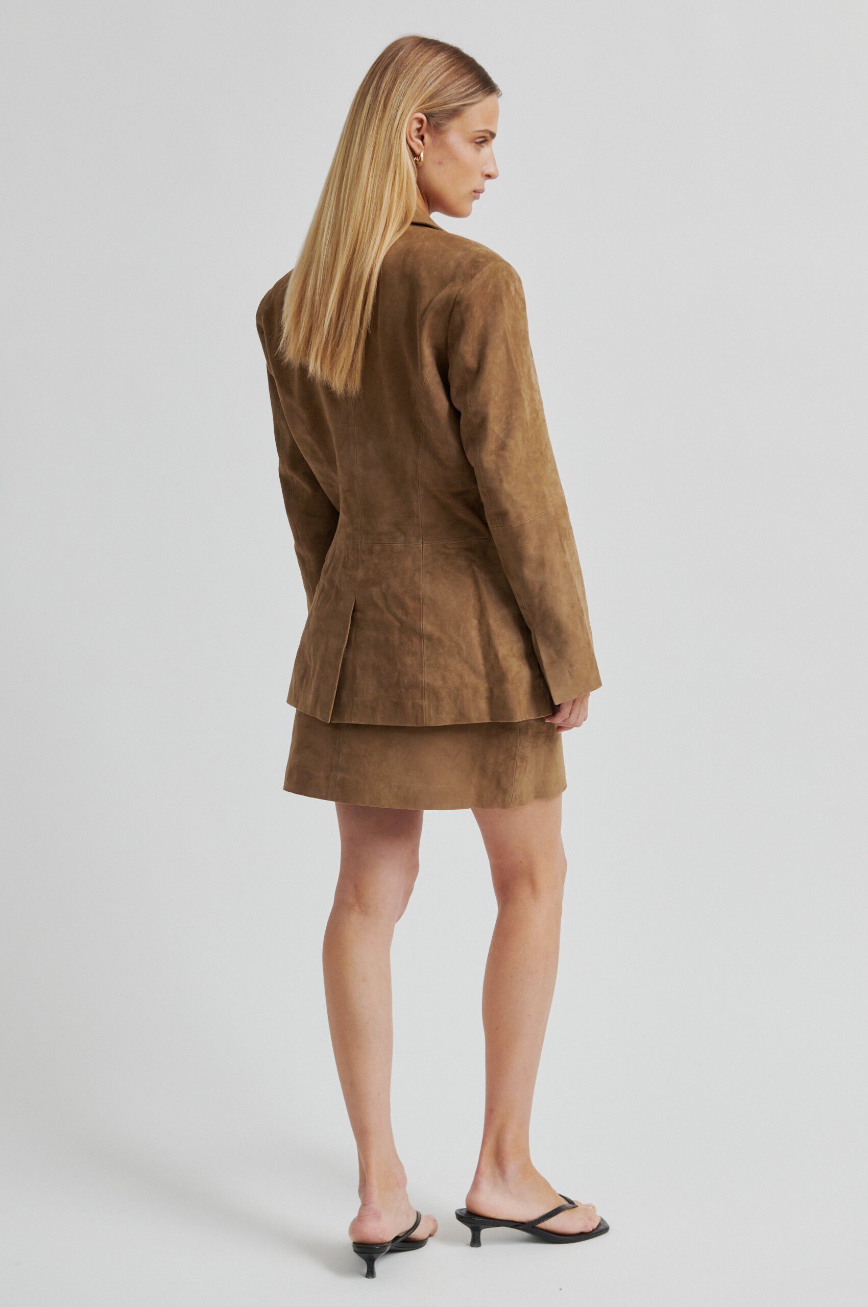 Suellen Mini Suede Skirt