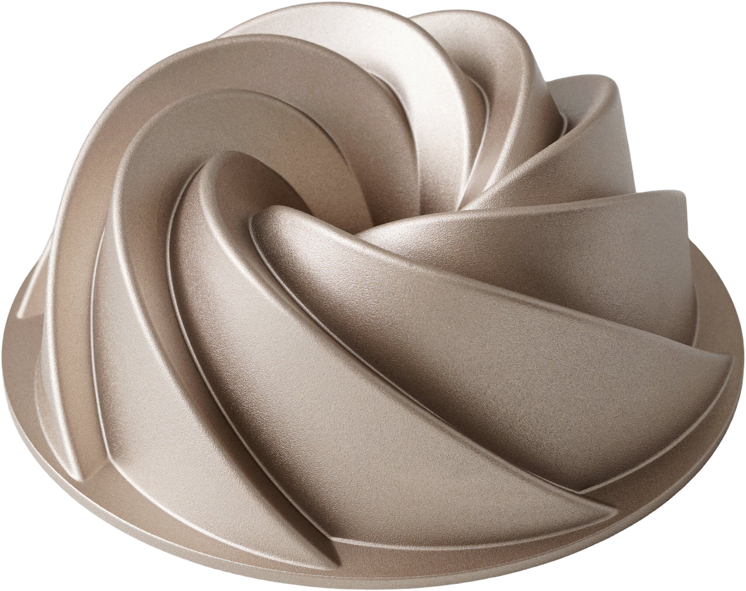 Bundtform Swirl 24 x 9 cm Rose gold