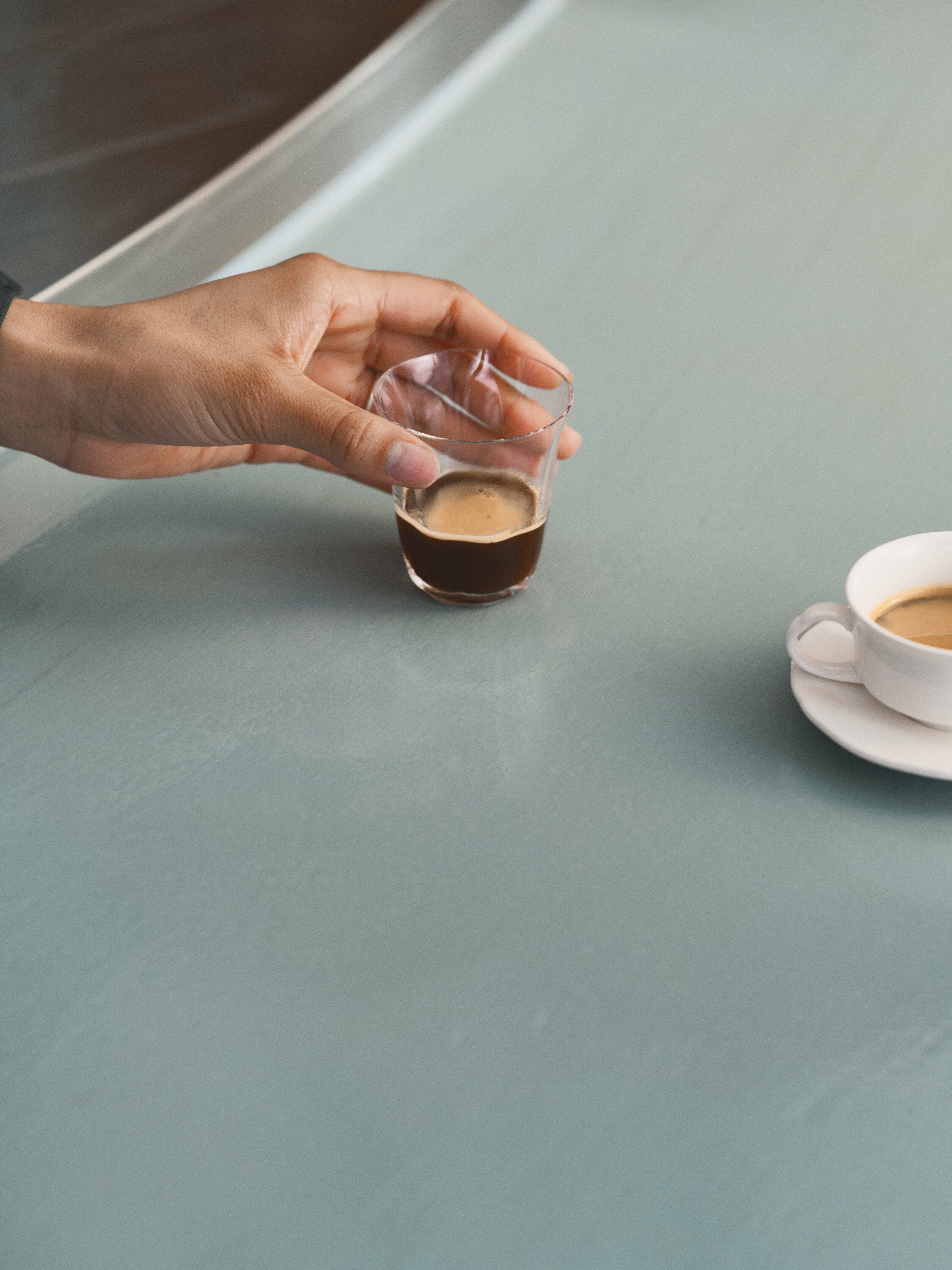 DOUBLE ESPRESSO GLASS SILHOUETTE