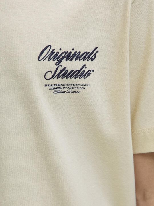 Jornorrebro Typo Tee Ss Crew Neck Sn Jnr