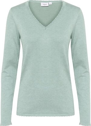 MilaSZ LS V-Neck Pullover