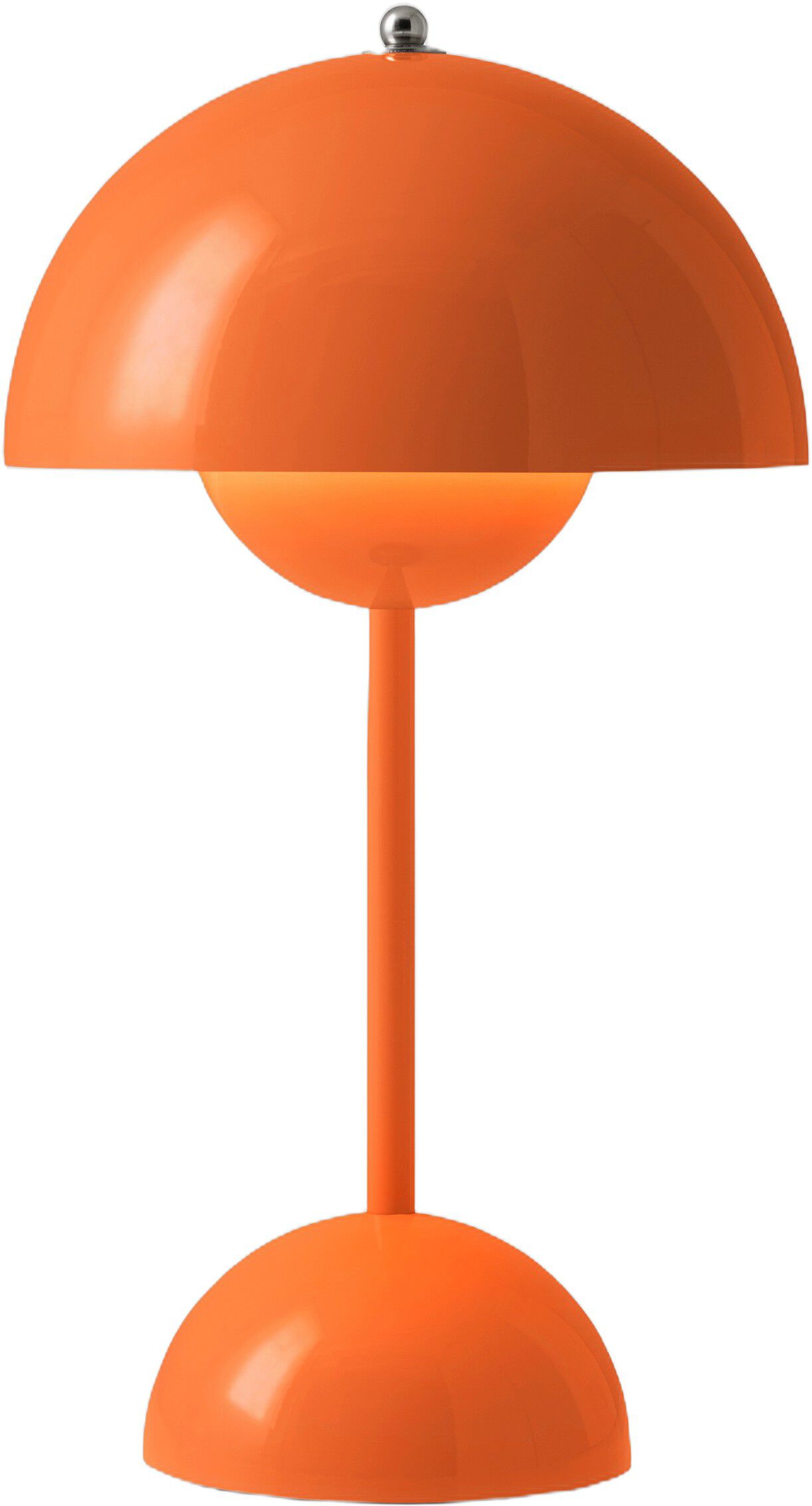 Flowerpot VP9, Portable Lamp, Magnetic Charger