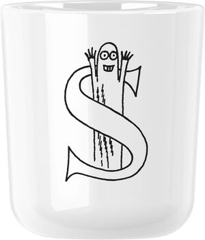 Moomin ABC kopp - S 0.2 l. Moomin white