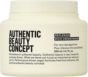 Replenish Rich Cream Mask - Reparerende maske til tykt, kruset h&aring;r