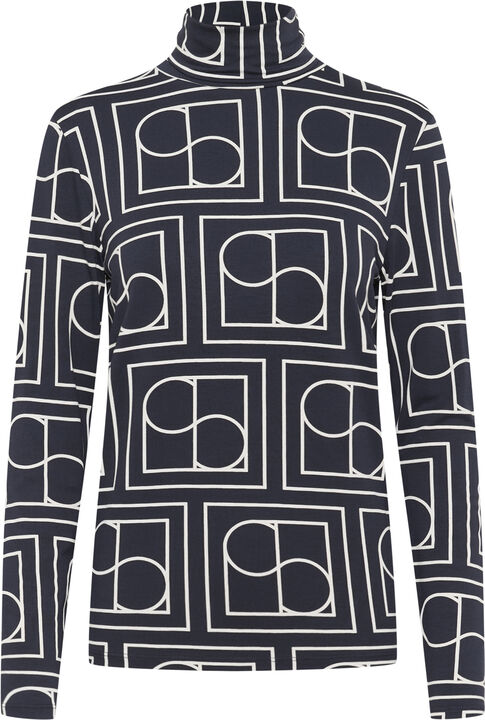 SLHanadi Printed Rollneck LS