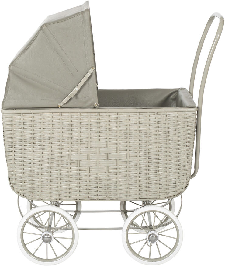 DUKKEVOGN RETRO FLET GRÅ