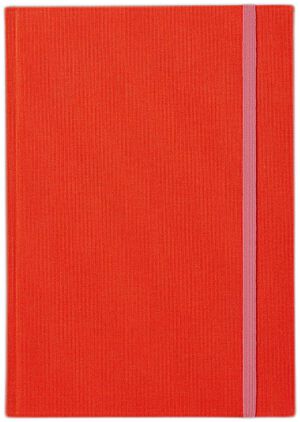 BEA notebook with elastic band