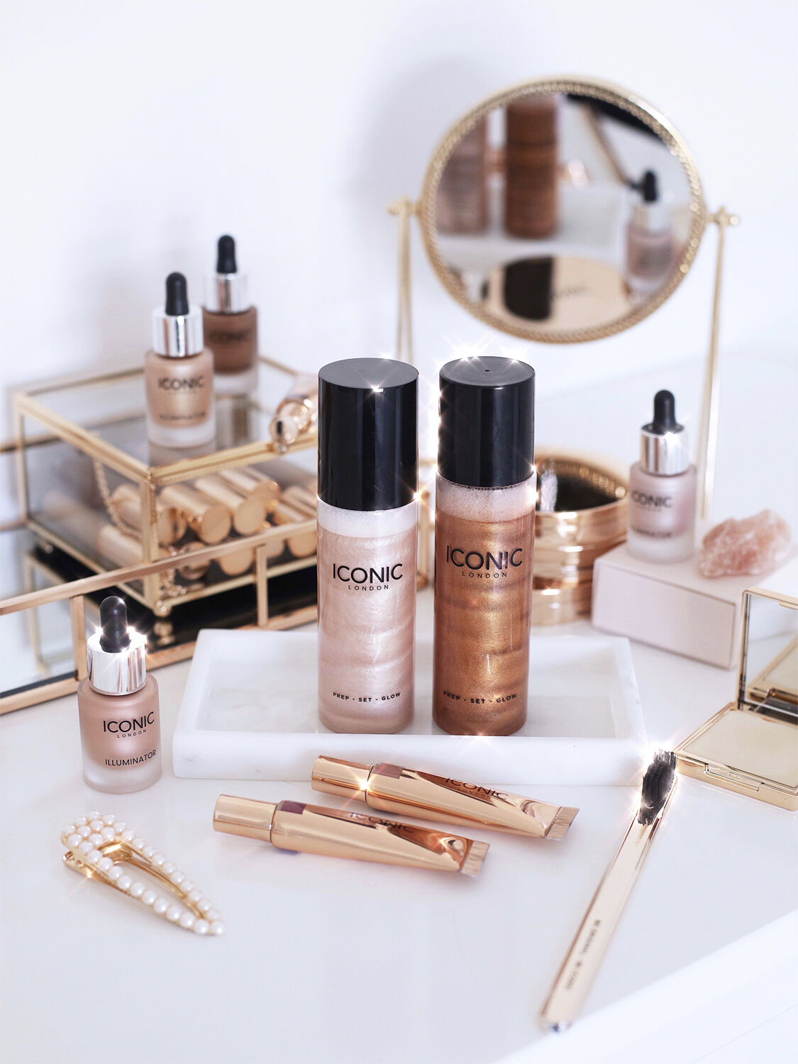 ICONIC London Prep-Set-Glow, Glow