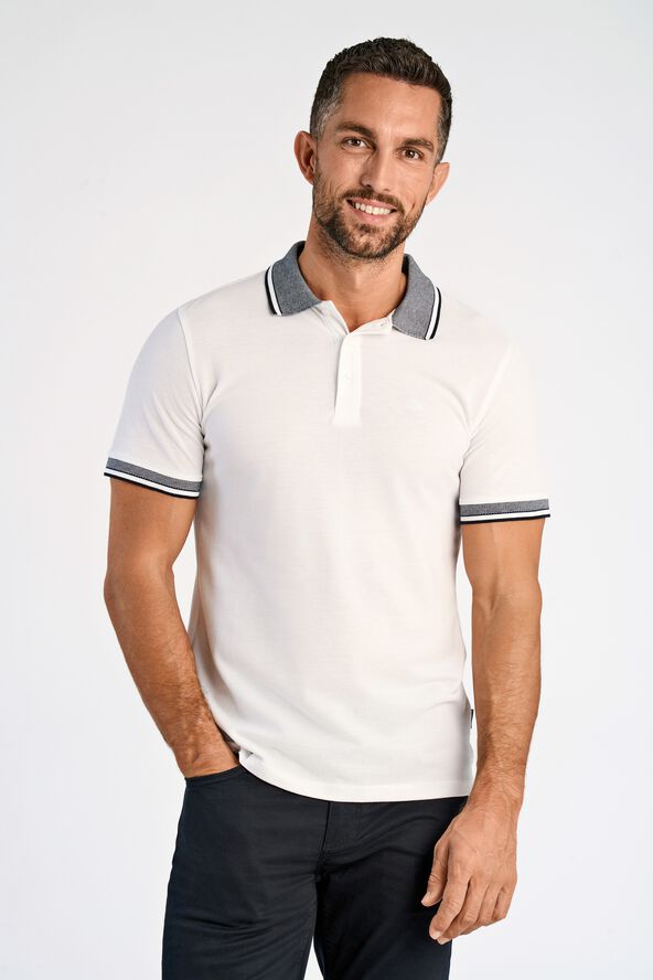 Organic cotton polo S/S