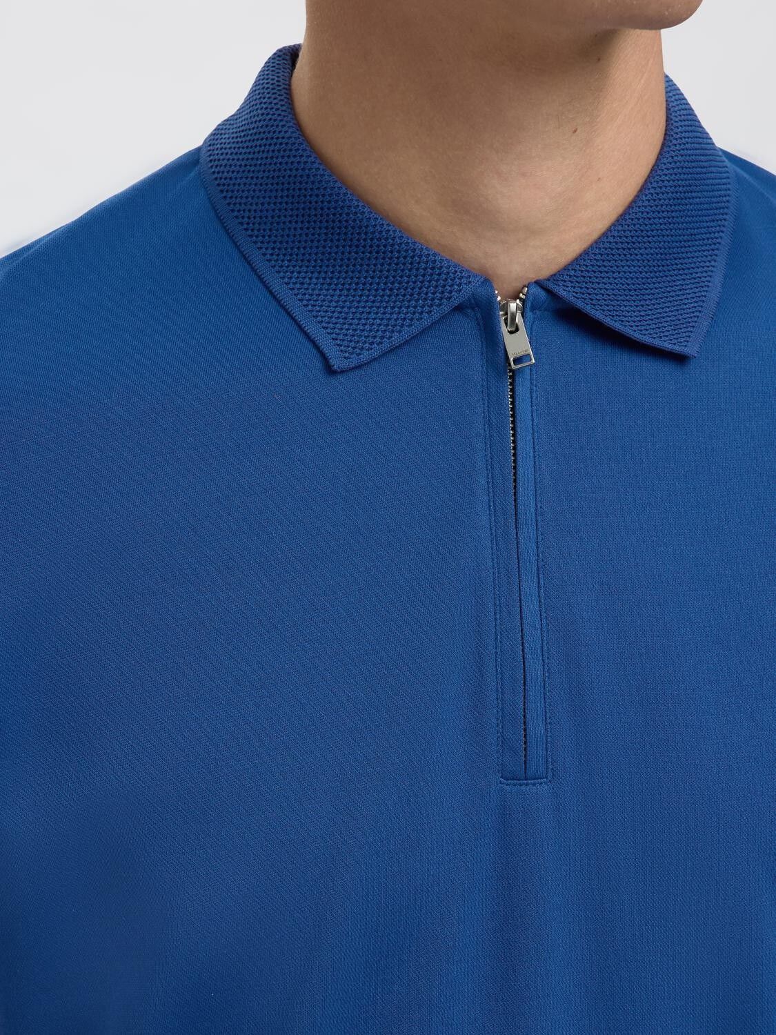 Slmfave Zip Ss Polo Noos