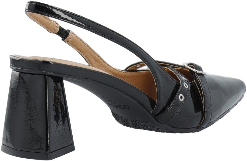 BIAMARALYN Buckle Slingback Faux Leather