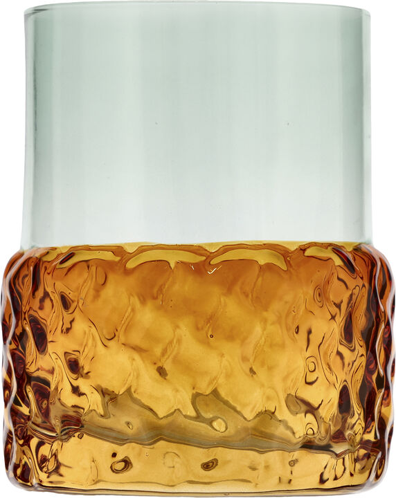 Telysestake Styles 7,7 x 10 cm Blå/Amber