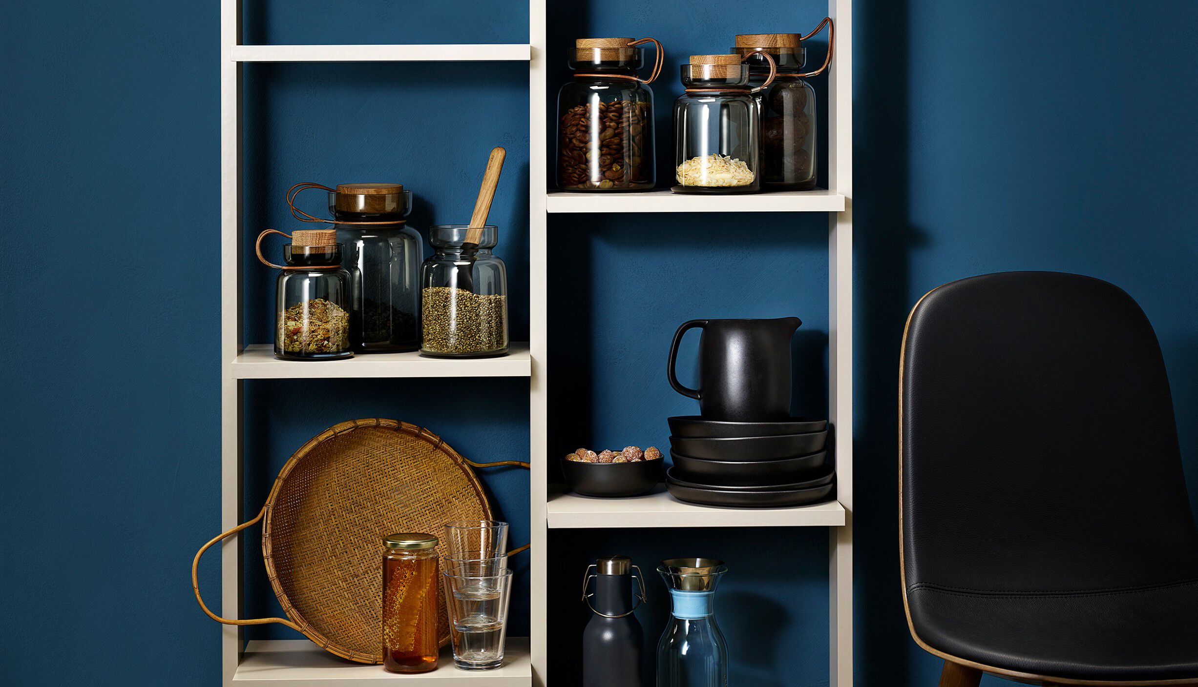 Silhouette opbevaringsglas 2l