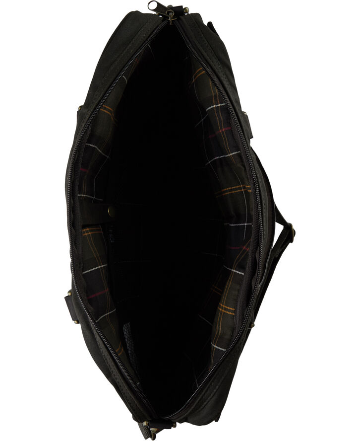 Wax Leather Briefcase