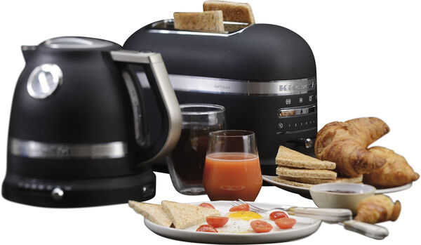 Artisan brødrister 2-skiver sort L34,8cm B18cm H22