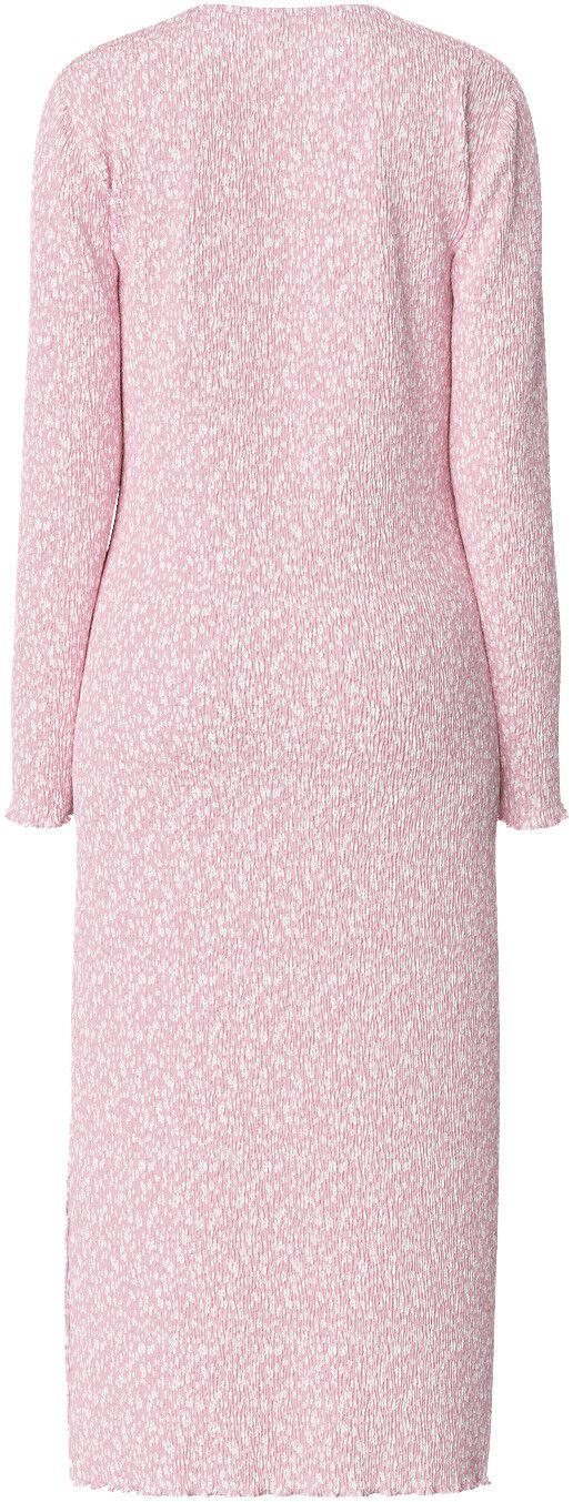 PCFLORA LS MIDI DRESS JRS BC