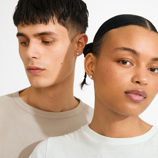 KOTA øreringe sølvbelagt