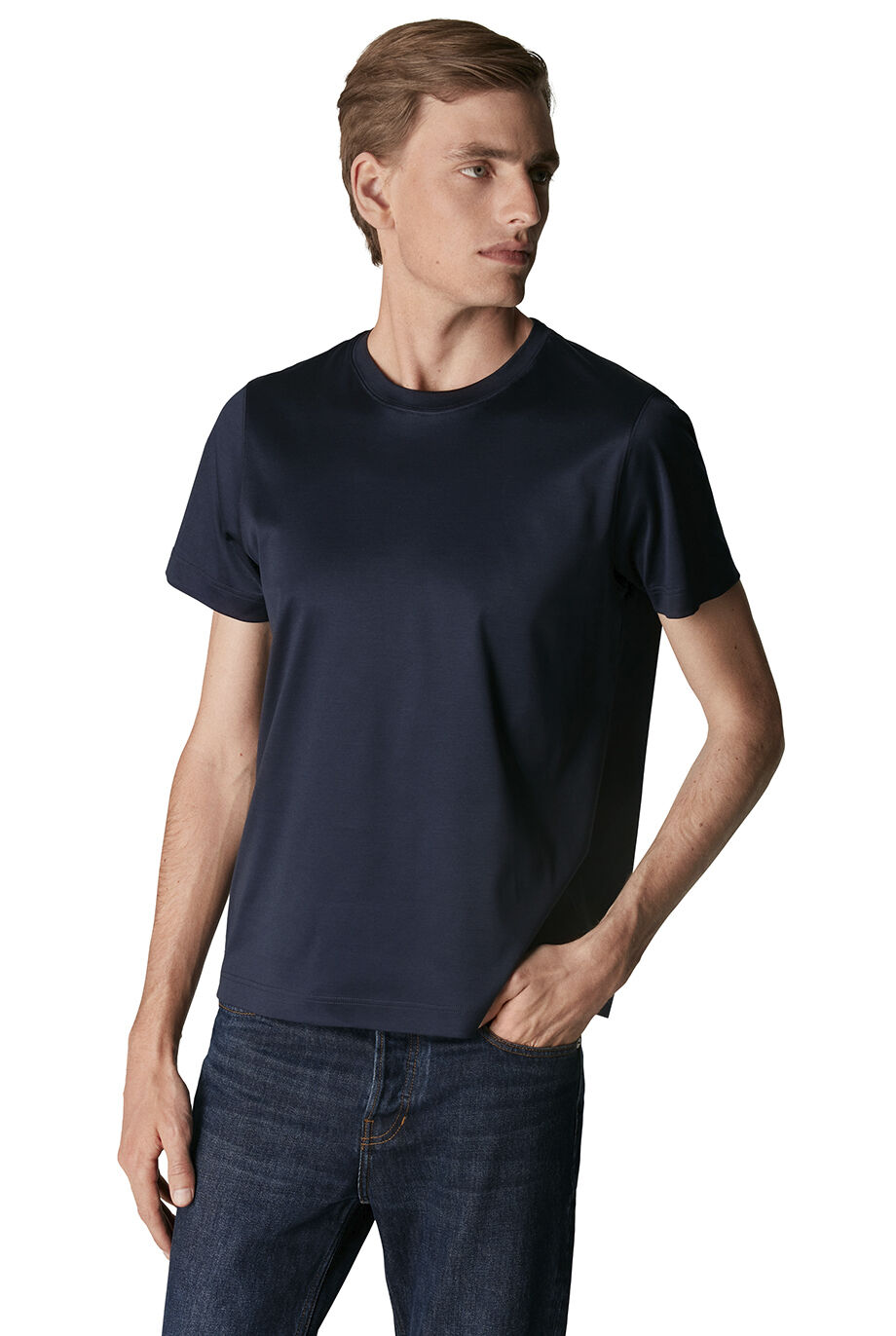 Black Filo di Scozia T-shirt