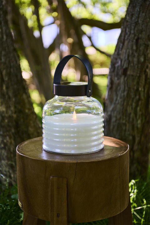 Aston Solar Krukke, Ø20xH20cm, Sort/Brun