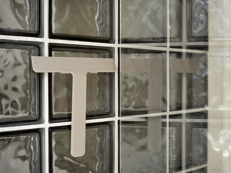 Skraper m. holder Ume Taupe