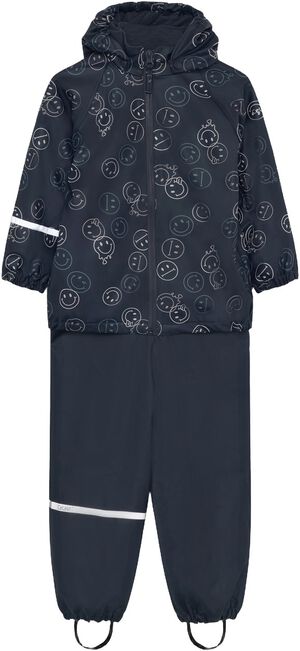 Rainwear Set - AOP, w. fleece