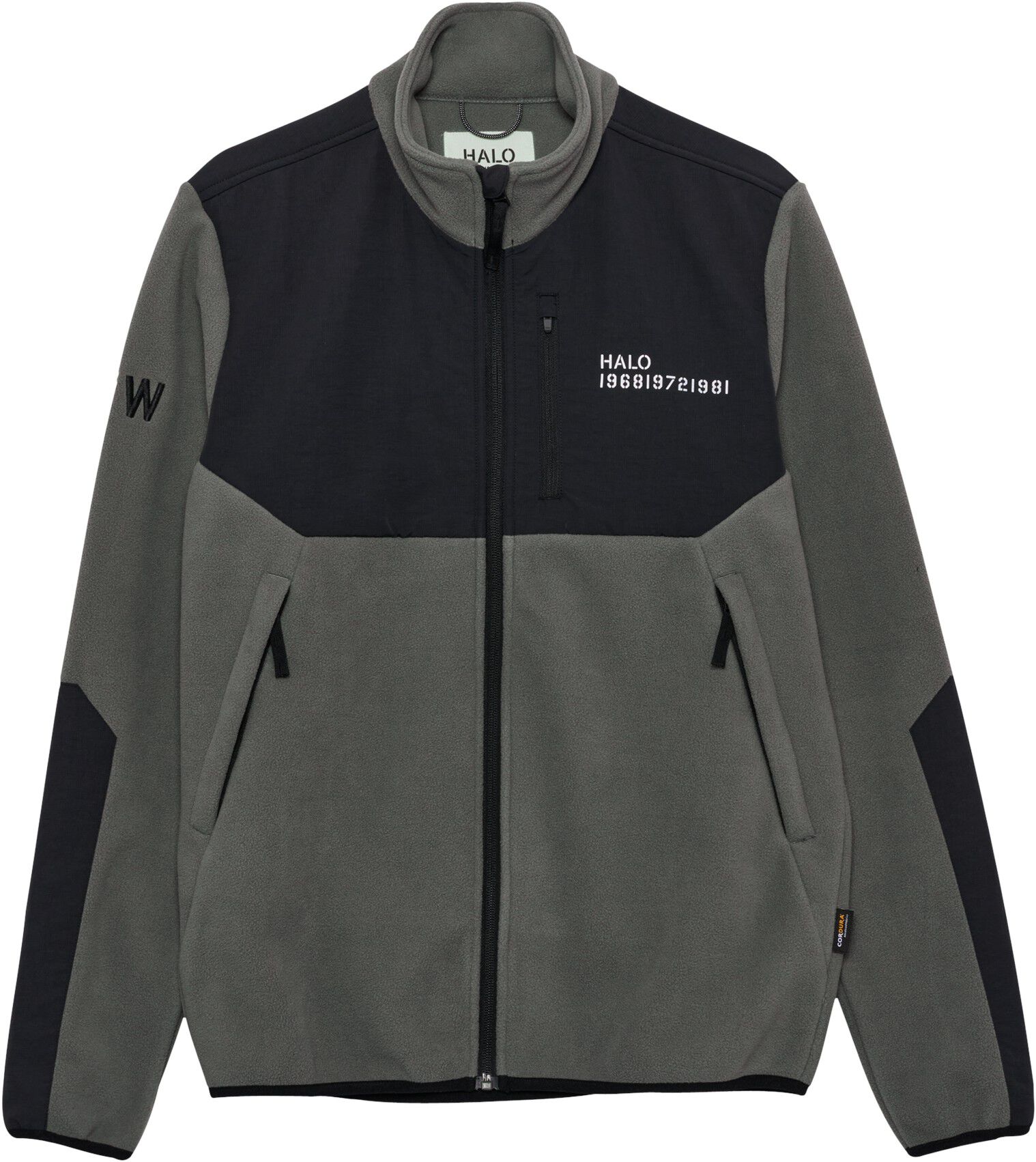HALO BLOCKED ZIP FLEECE