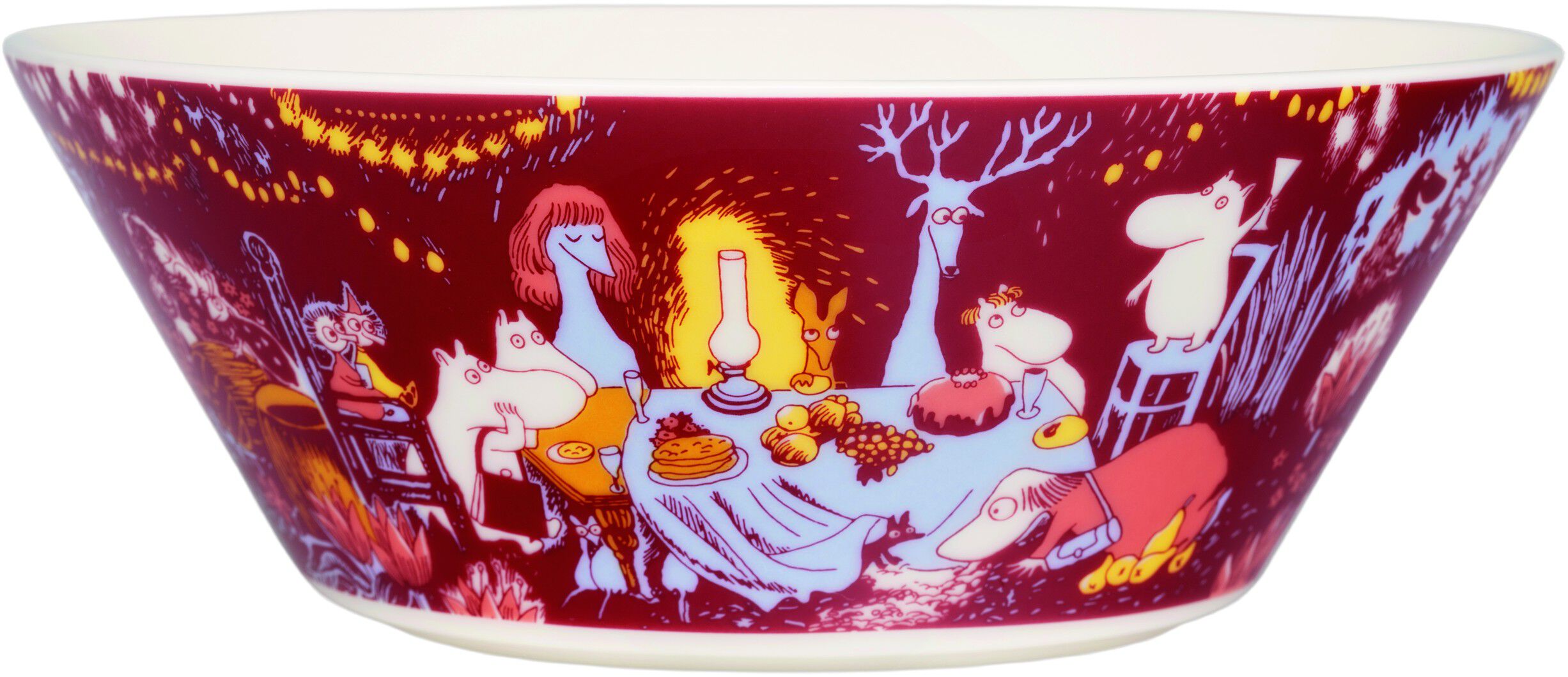 Moomin Arabia 15cm sk&aring;l Festlige &Oslash;jeblikke