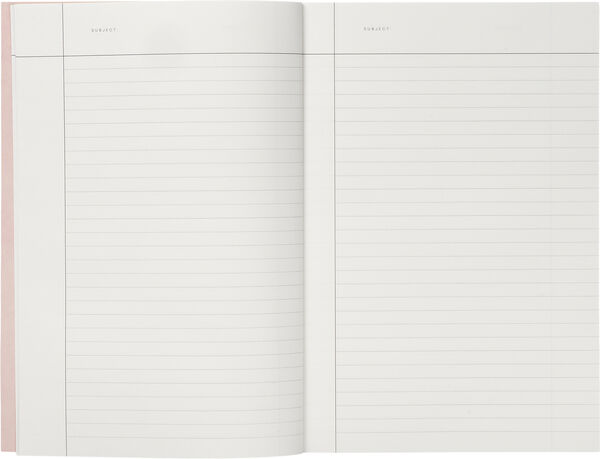 Medium notesbog, Grøn med tern