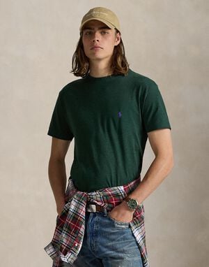 Custom Slim Fit Jersey Crewneck T-Shirt