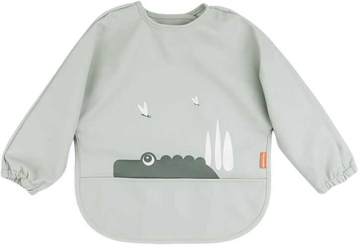 Hagesm&aelig;k m/&aelig;rmer og lomme Croco Gr&oslash;n