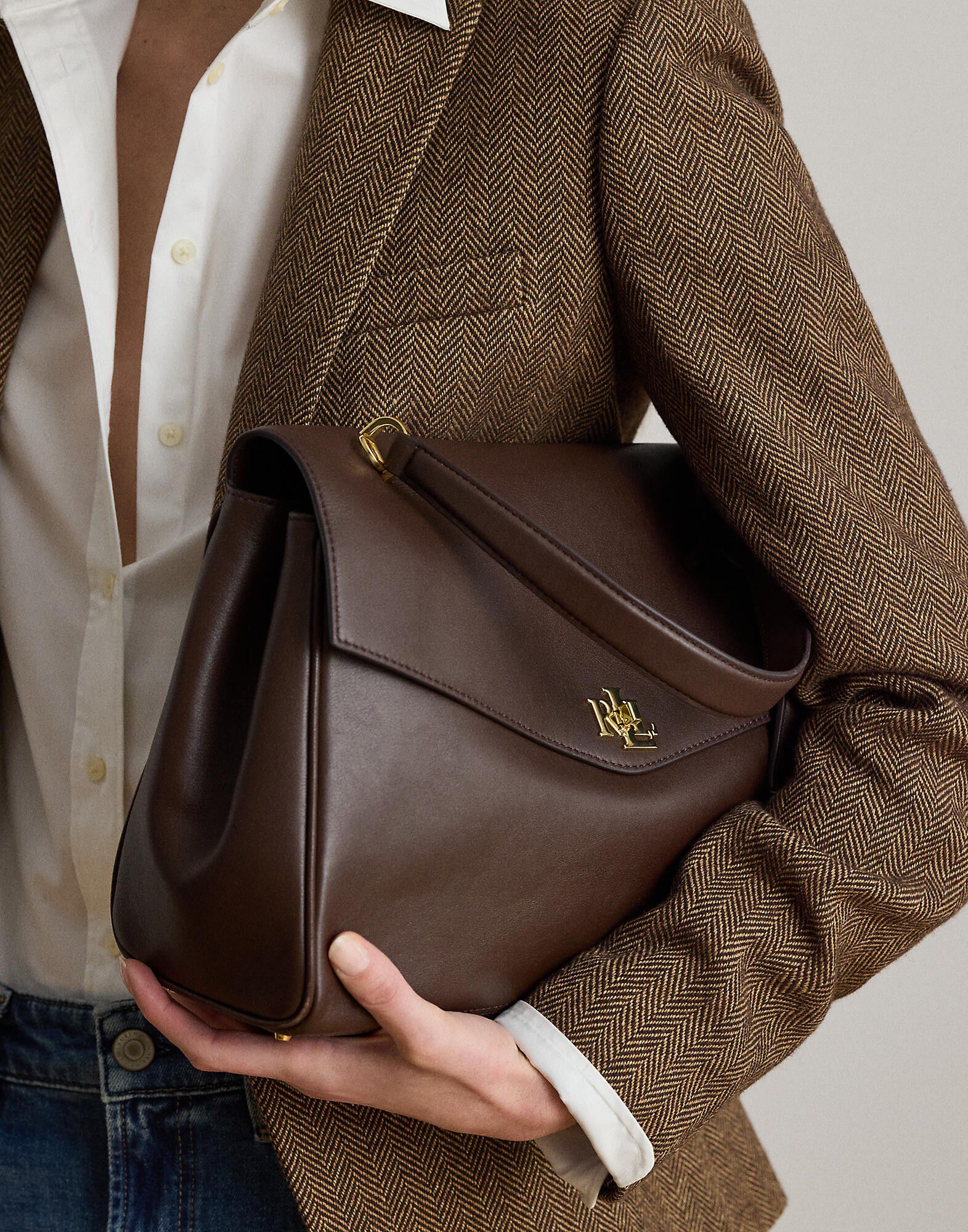 Nappa Leather Medium Farrah Soft Satchel