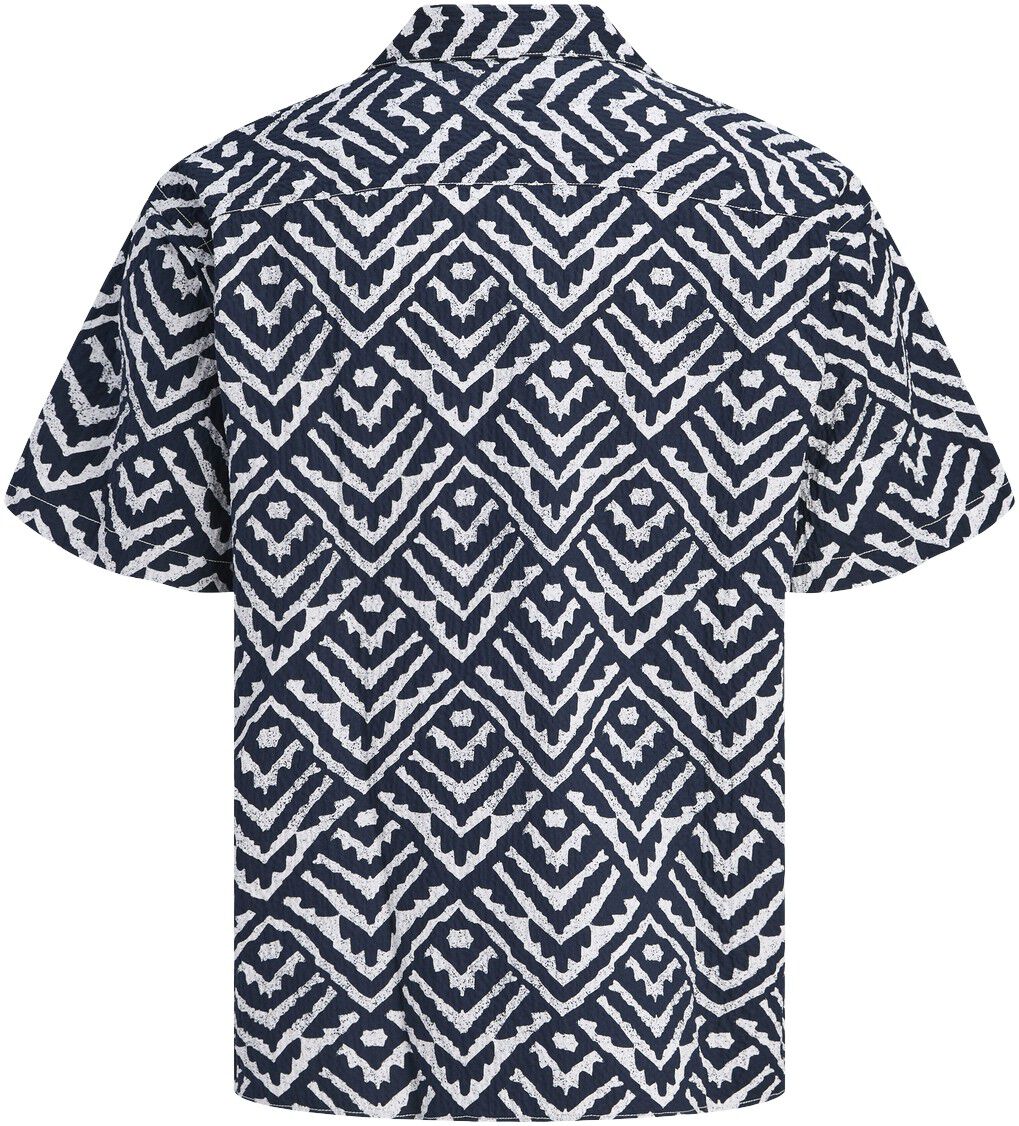 Jjmilo Seersucker Resort Shirt Ss