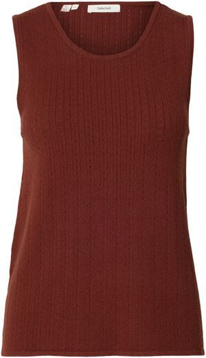 SLFHELLE POINTEL SL KNIT TOP