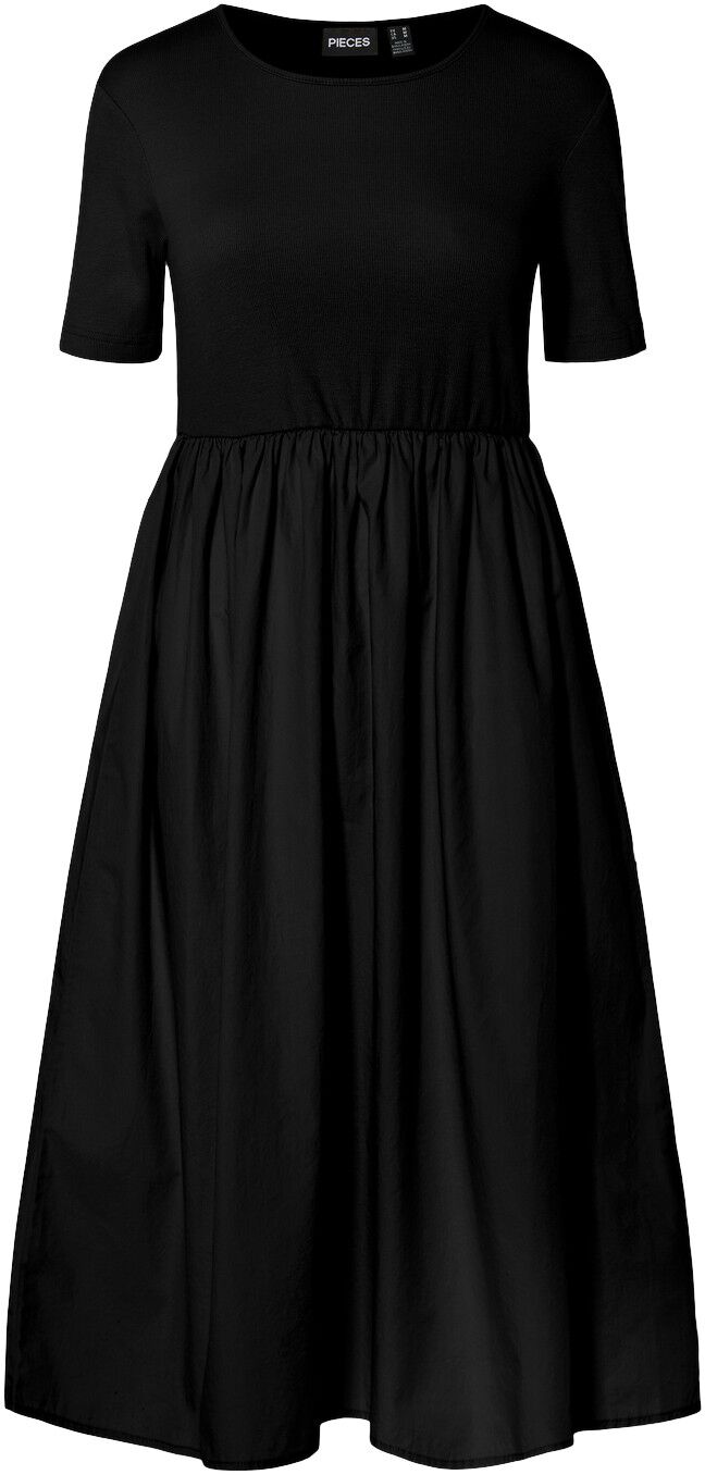 PCTONYA SS MIDI DRESS WVN