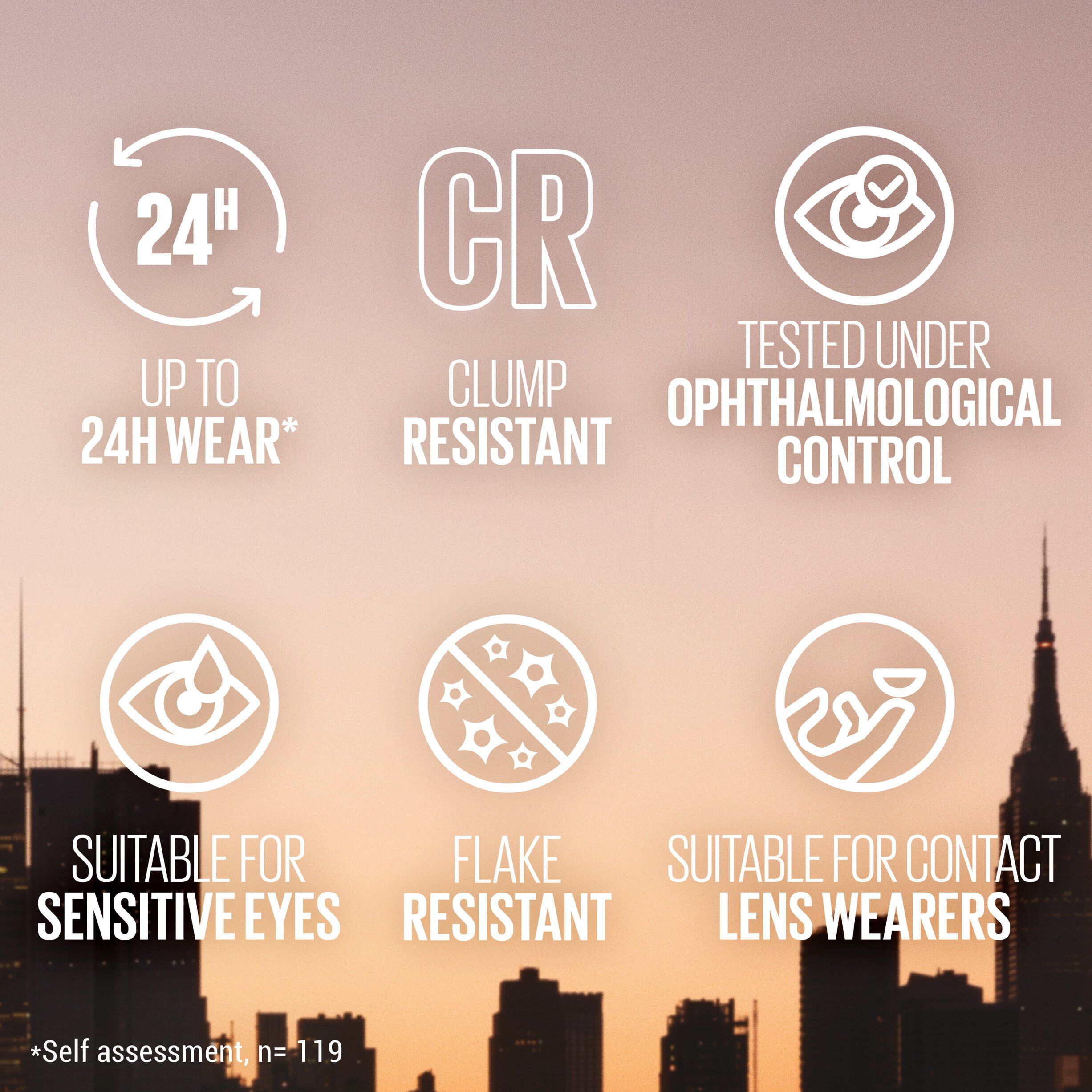 Lash Sensational Body Waterproof Mascara