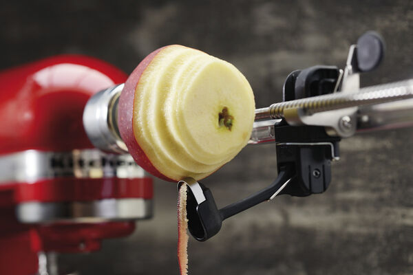 Spiralizer til kjøkkenmaskin stål/sort