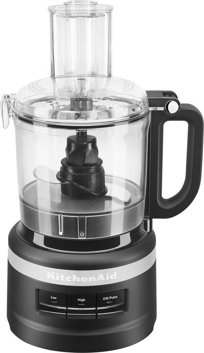 7 Cup foodprocessor matt sort 1,7 liter L19,5cm B1