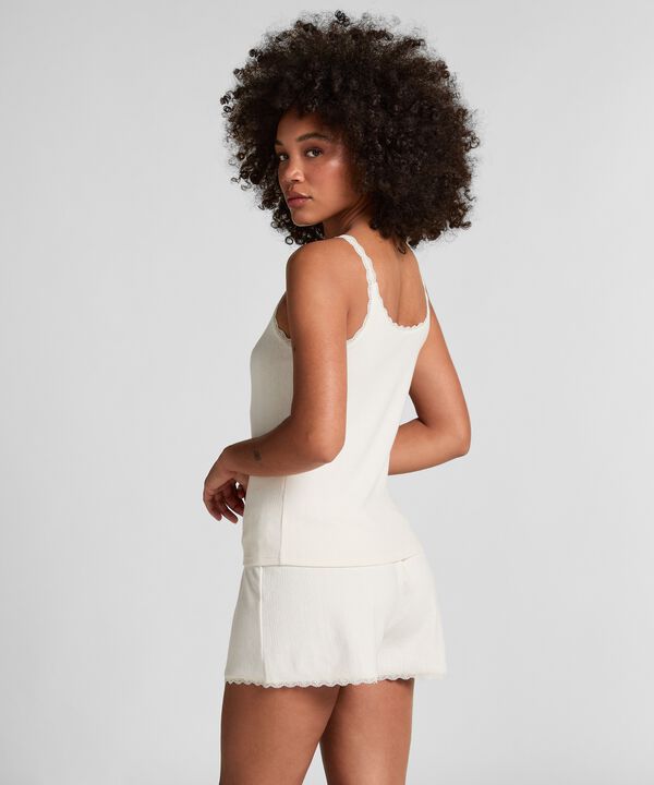 SINGLET POINTELLE LACE