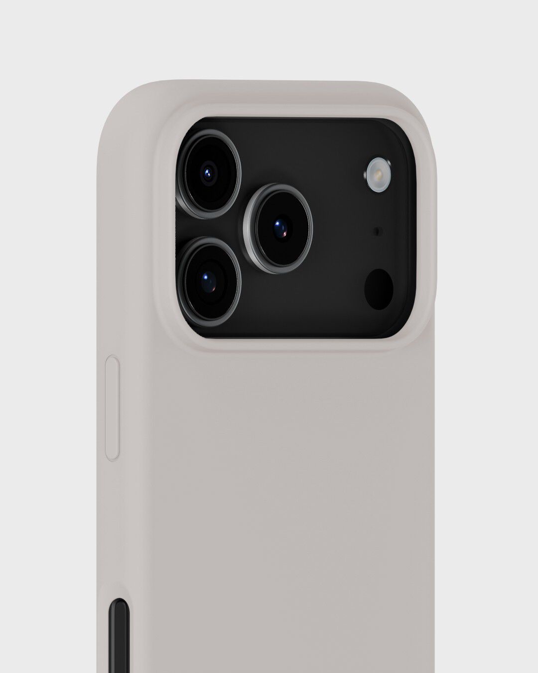 Silicone Case iPhone 17 Pro Max Wool Gray