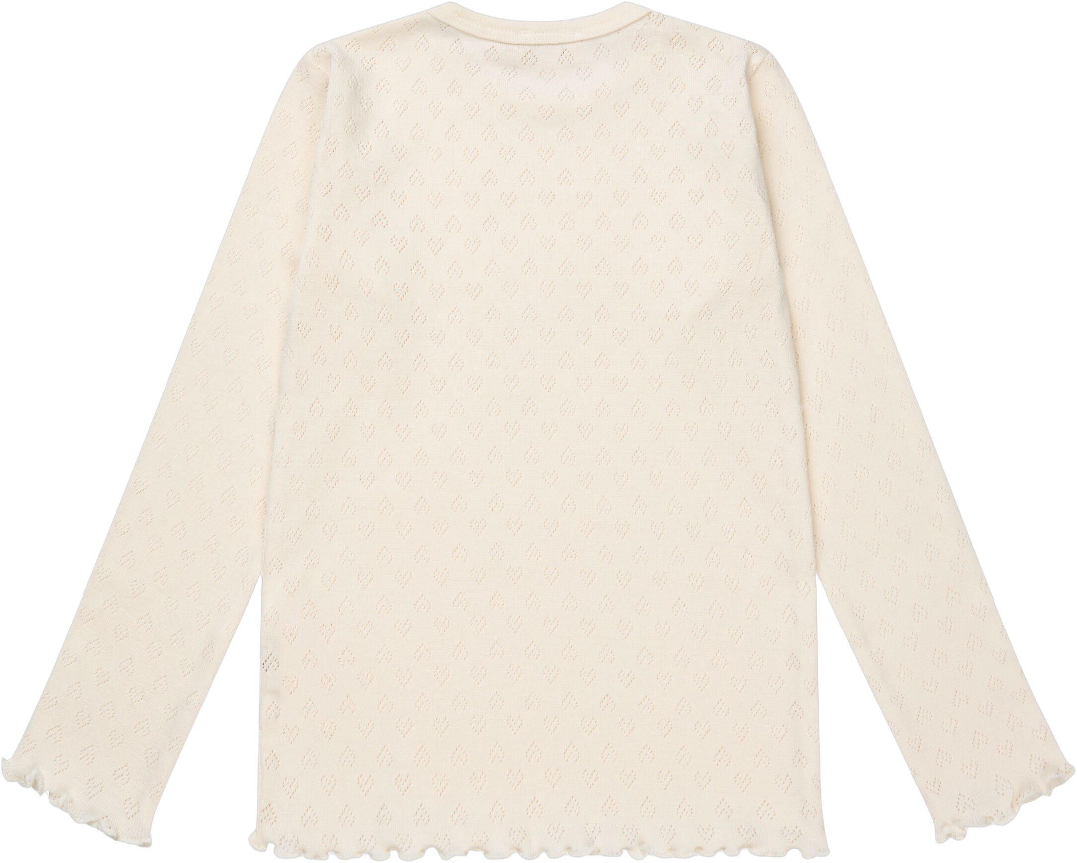 POINTELLE HEART LS TEE