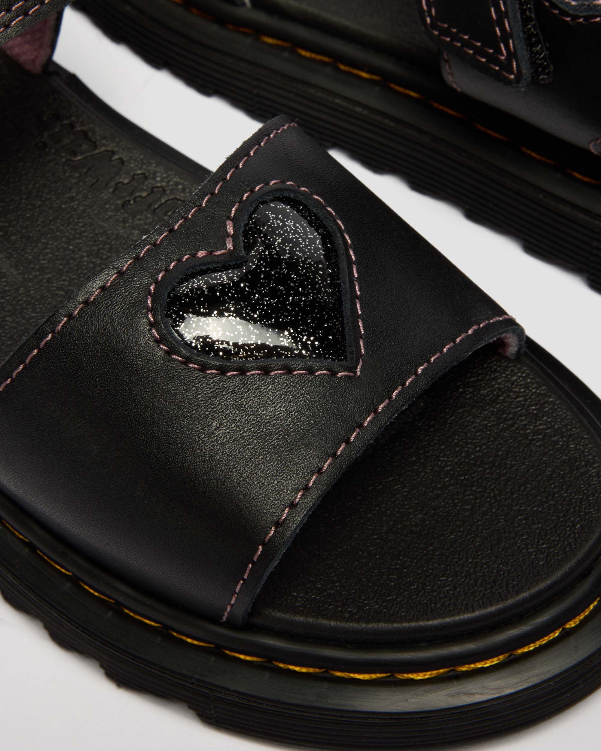 Marlowe Hearts Ii J Black Lucido+Nebula Glitter