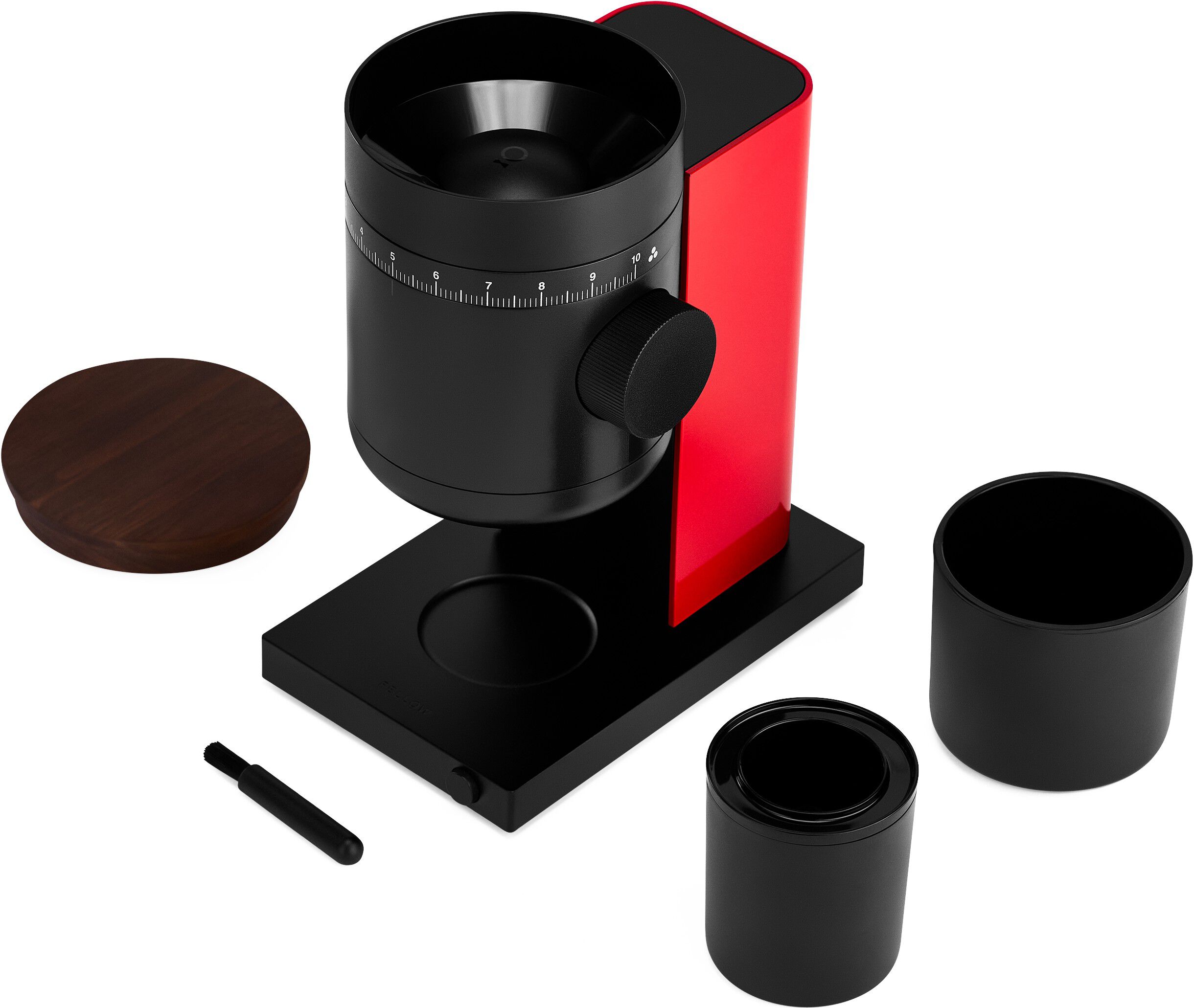 Opus Grinder Gen 2 Cherry Red with Walnut, EU