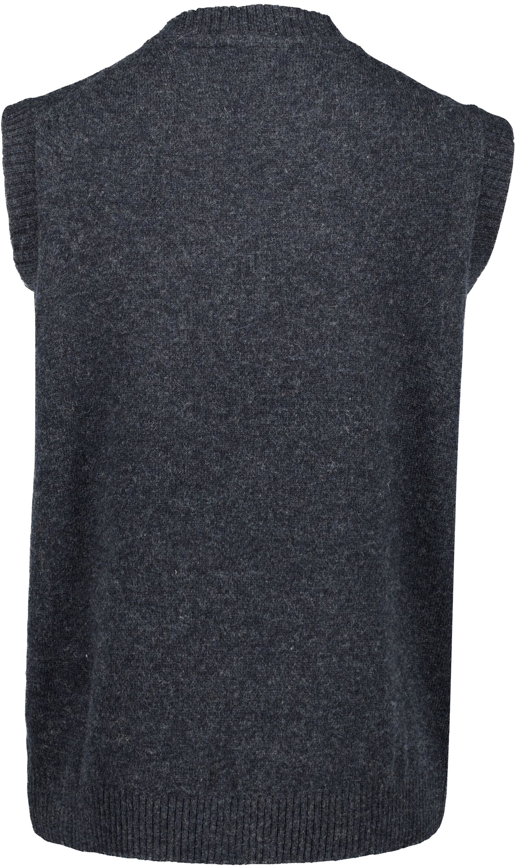 Lambswool button slipover