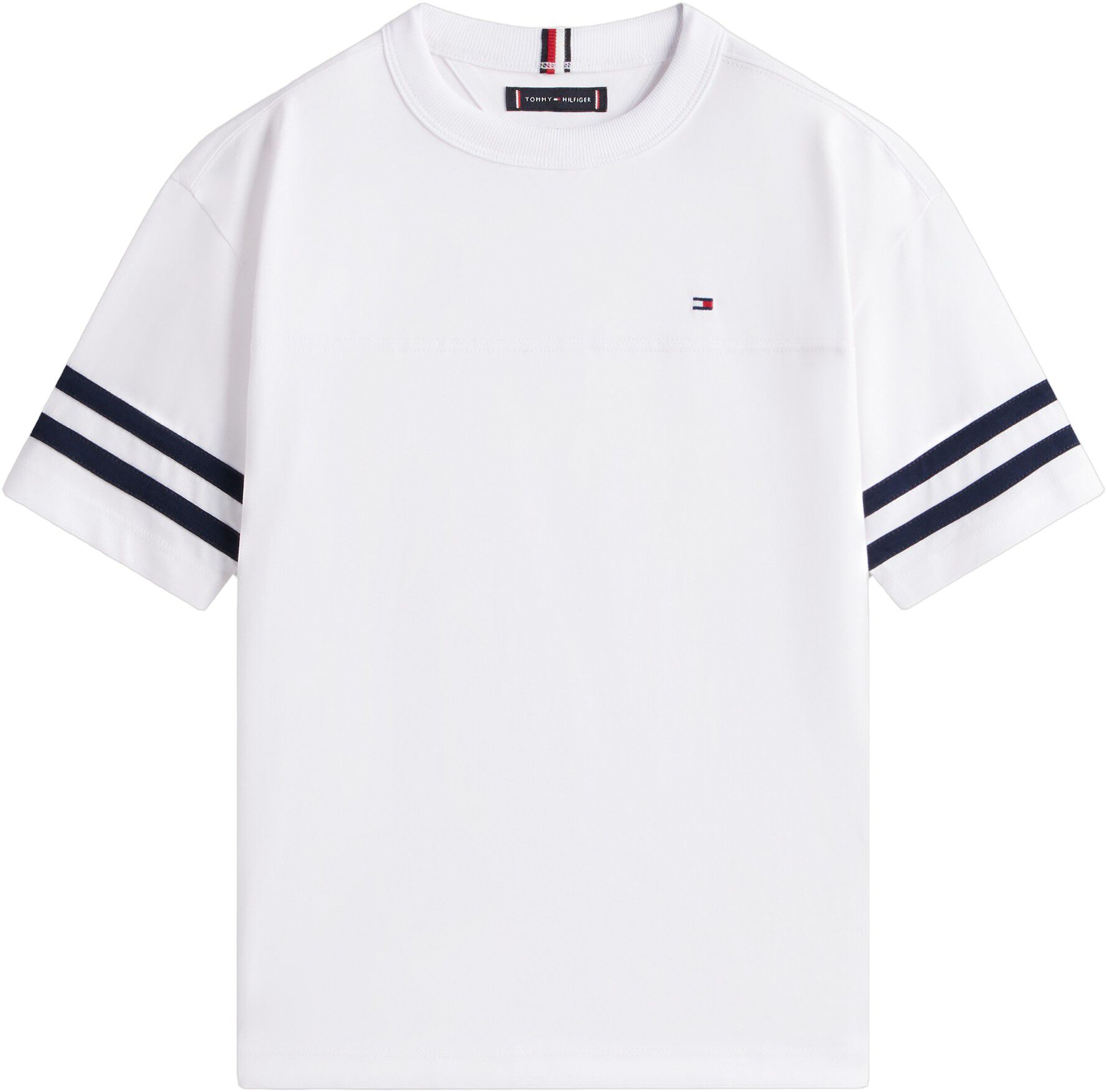 Stripe Sleeve Jersey T-Shirt