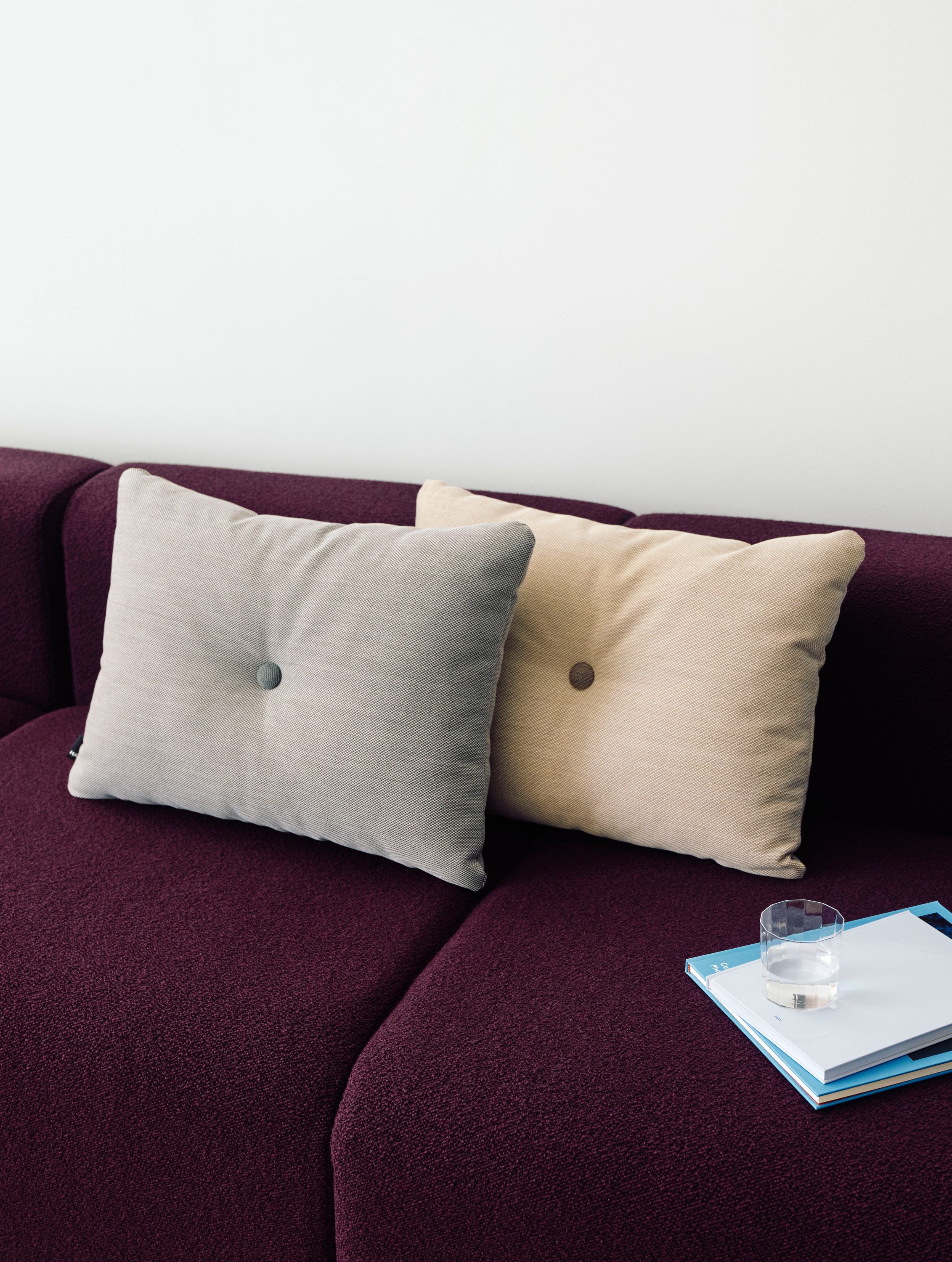 Dot Cushion-Steelcut Trio-Sand