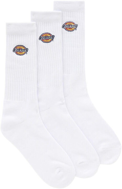 VALLEY GROVE EMBROIDERED SOCK WHITE